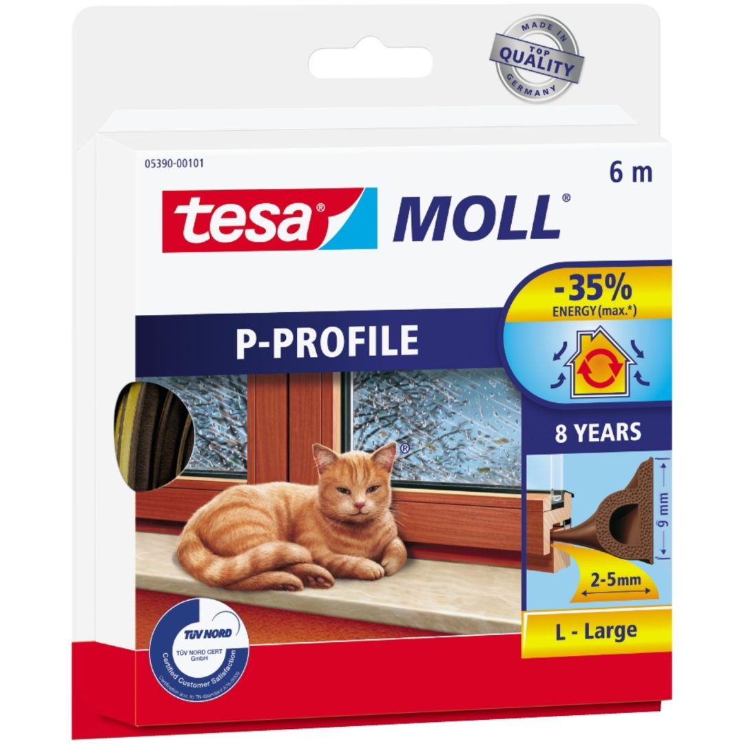 Tätlist P-list TESA 6M Brun