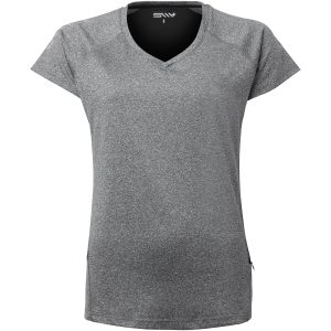 Tea T-shirt w Medium greymelange S