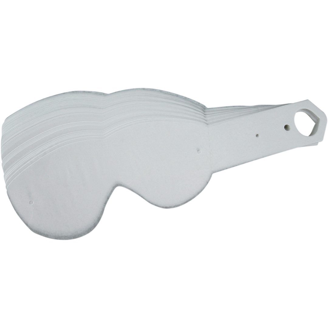 Tear-Off Alloy/Targa Replica Klar MOOSE RACING Klar 50 pack
