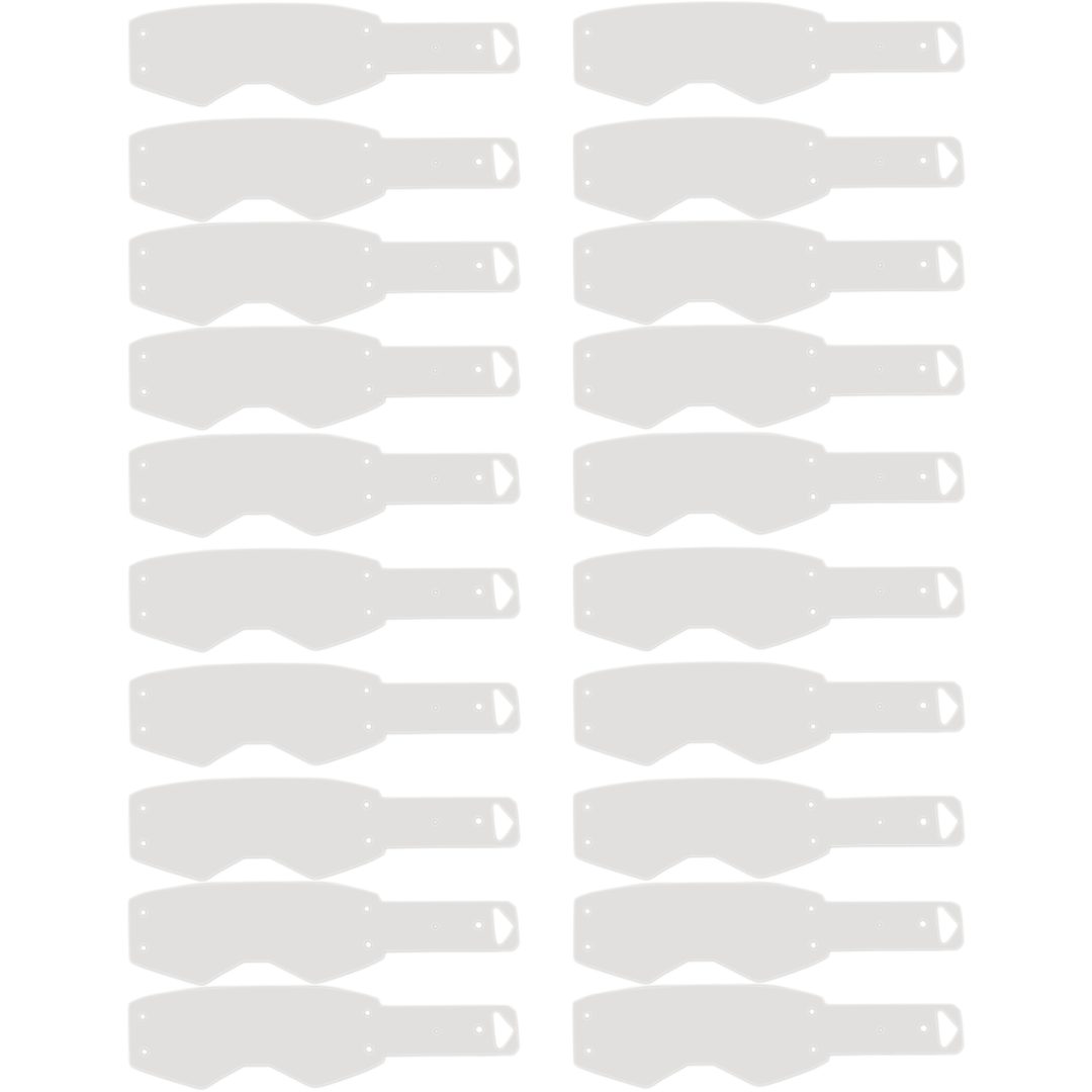 Tear-Off Prospect Replica Klar MOOSE RACING Klar 20 pack