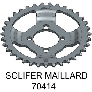 Tec-X Bakdrev 35 tänder (415) Solifer SM 71-80 - Maillard