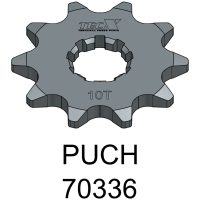 Tec-X Framdrev 10 tänder (415) Puch / Tunturi