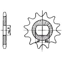 Tec-X Framdrev 11 tänder (415) Solifer SM / Tomos