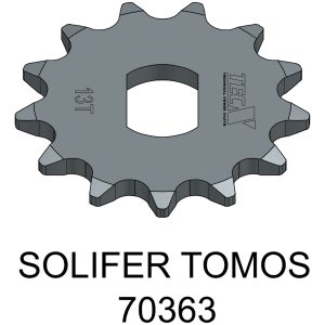Tec-X Framdrev 13 tänder (415) Solifer SM / Tomos