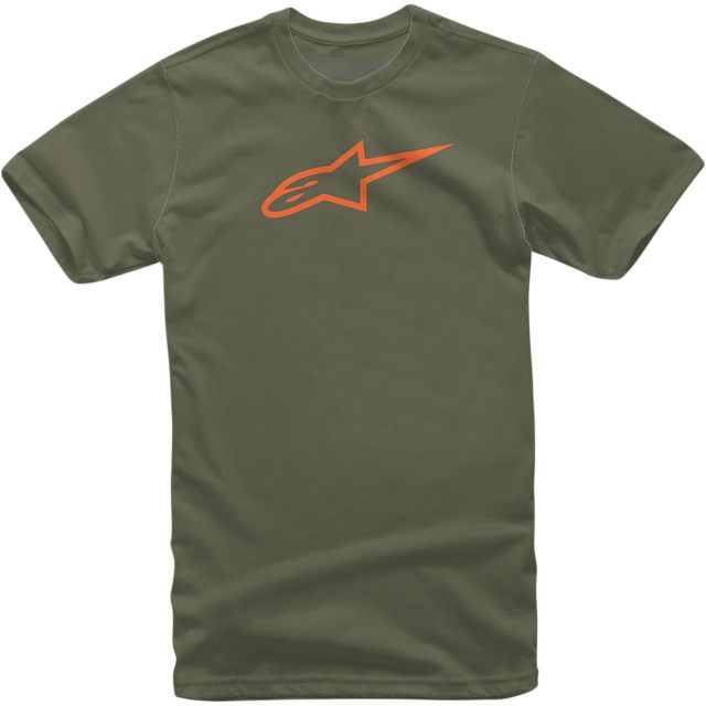 T-shirt Ageless Militärgrön/Orange ALPINESTARS