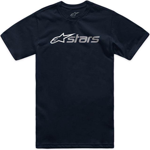 T-shirt Blaze 2.0 Grå/Marinblå/Vit/Blå ALPINESTARS