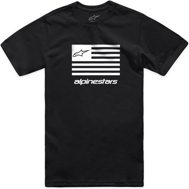 T-shirt Csf Flag Svart ALPINESTARS