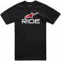 T-shirt Ride 4.0 Svart/Röd/Vit ALPINESTARS