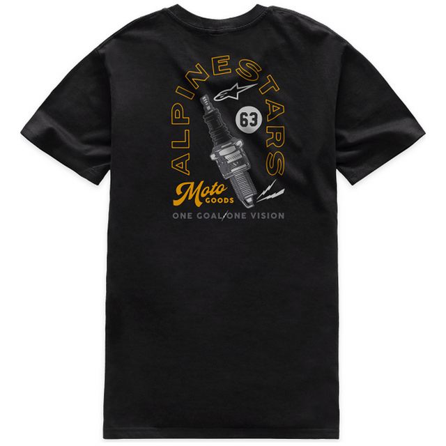 T-shirt Csf Sparky Svart ALPINESTARS