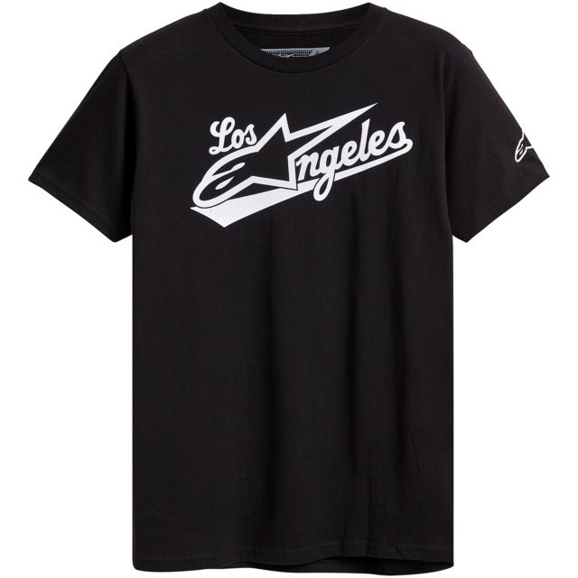 T-shirt Los Angeles Svart/Vit ALPINESTARS