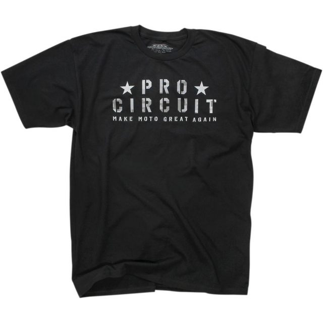 PRO CIRCUIT Flag T-Shirt Svart