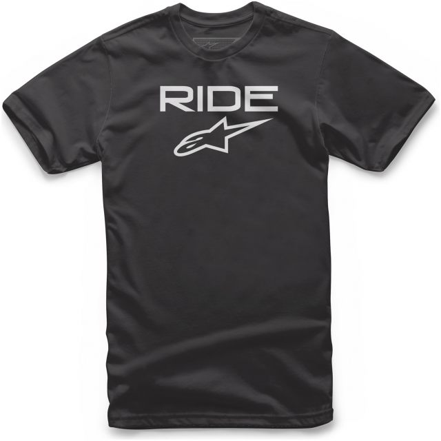 T-shirt Ride 2.0 Svart/Militärgrön ALPINESTARS