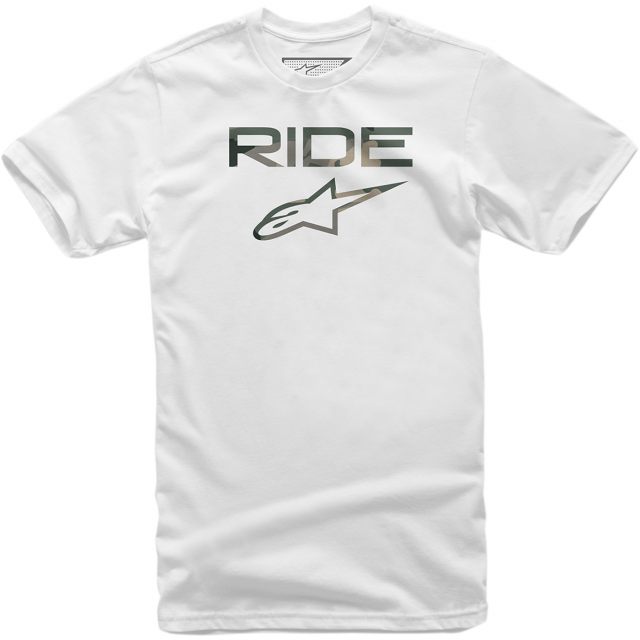 T-shirt Ride 2.0 Vit ALPINESTARS