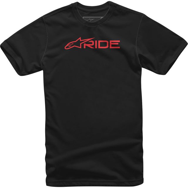 T-shirt Ride 3.0 Svart/Röd ALPINESTARS