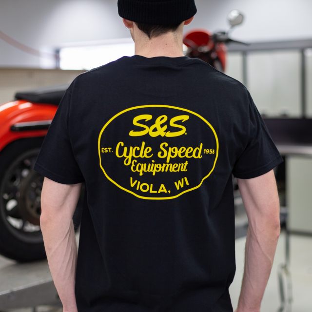 S&S Cycle T-Shirt Svart
