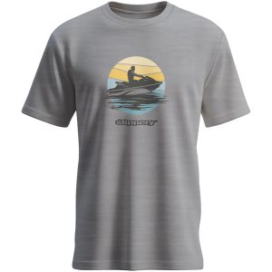 TEE VINTAGE HEATHER GRAY XL SLIPPERY