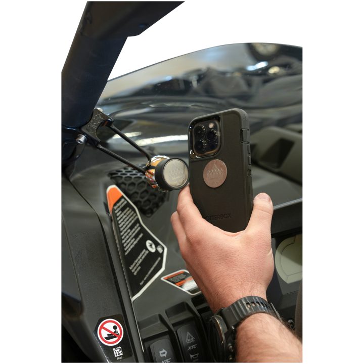 Telefonhållare Roll Cage Svart KLOCK WERKS Fäste – bild 7