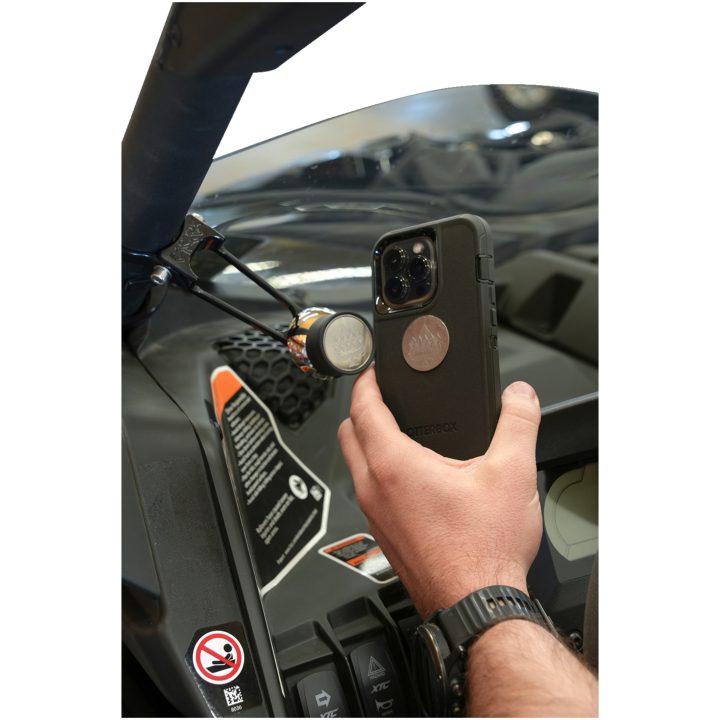 Telefonhållare Roll Cage Svart KLOCK WERKS Fäste – bild 2