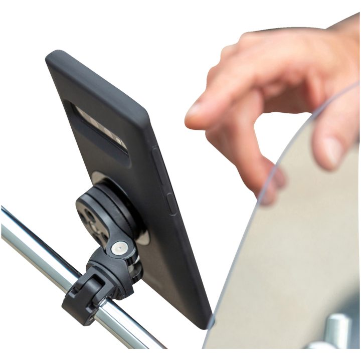 Telefonhållare Svart SP CONNECT Backspegelsfäste – bild 3