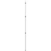 Teleskopisk presenningsstång 102-260 cm aluminium vidaXL – miniatyr 2