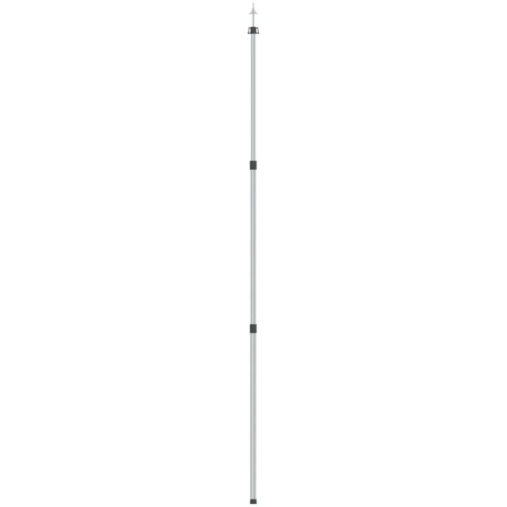 Teleskopisk presenningsstång 102-260 cm aluminium vidaXL – bild 2
