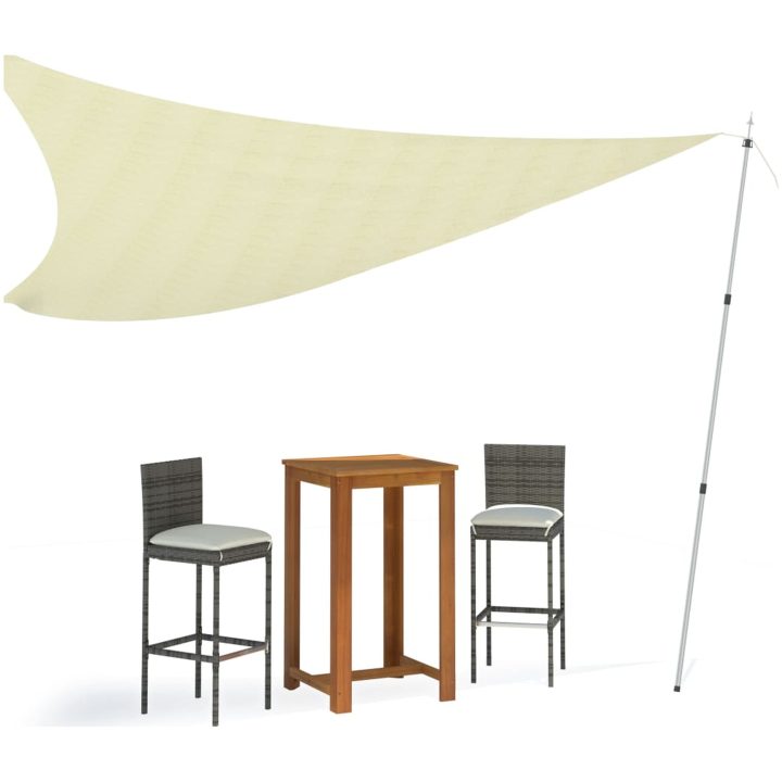 Teleskopisk presenningsstång 102-260 cm aluminium vidaXL – bild 3