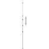 Teleskopisk presenningsstång 102-260 cm aluminium vidaXL – miniatyr 5