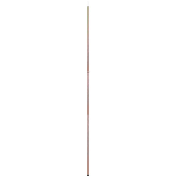 Teleskopisk tältpinne 170-255 cm galvaniserat stål vidaXL – bild 4