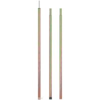Teleskopisk tältpinne 170-255 cm galvaniserat stål vidaXL