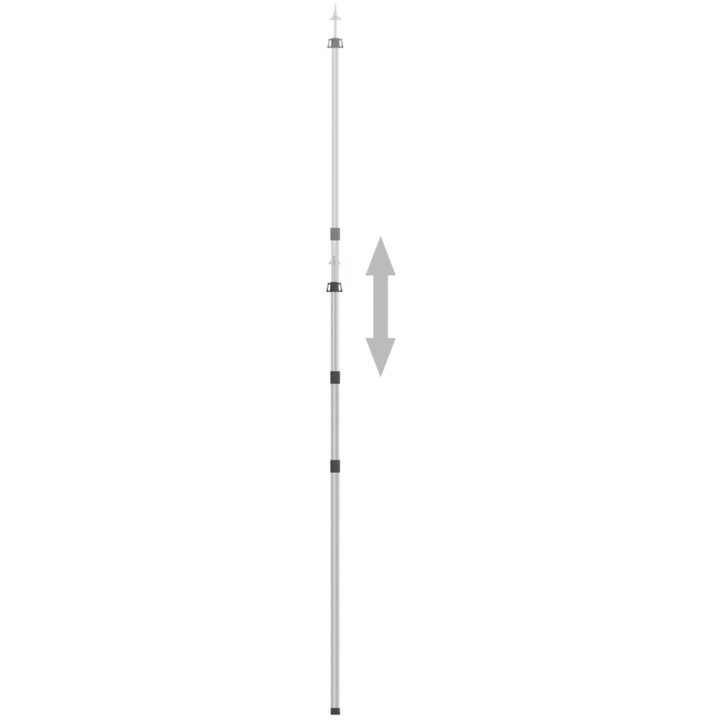 Teleskopiska presenningsstänger 102-260 cm 2 st vidaXL – bild 5
