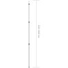 Teleskopiska presenningsstänger 102-260 cm 2 st vidaXL – miniatyr 6