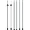 Teleskopiska presenningsstänger 102-260 cm 2 st vidaXL – miniatyr 1