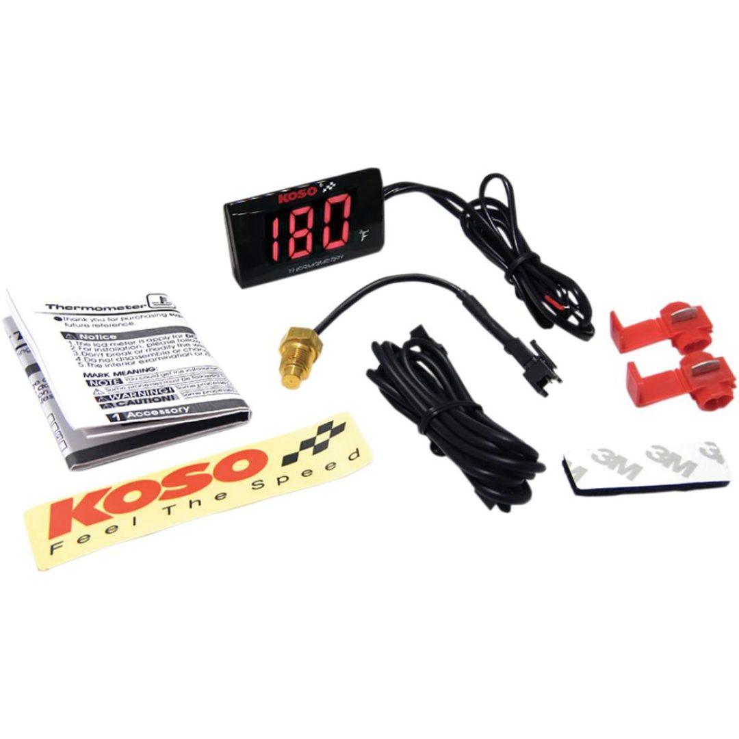 Temperaturmätare Super Slim KOSO NORTH AMERICA
