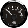 Temperaturmätare Vatten 40-120° 12 24V Svart Osculati – miniatyr 1