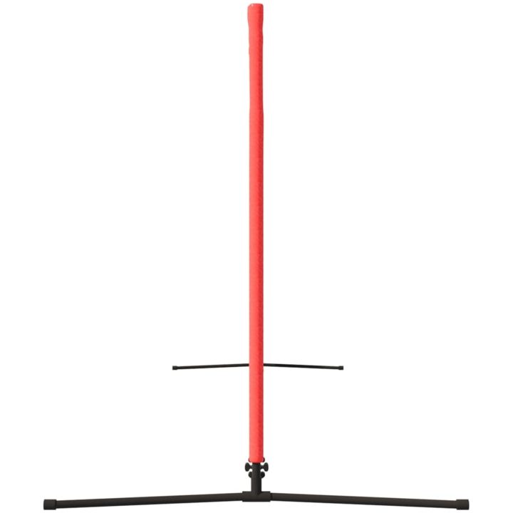 Tennisnät svart och röd polyester vidaXL 300 x 100 x 87 cm – bild 4