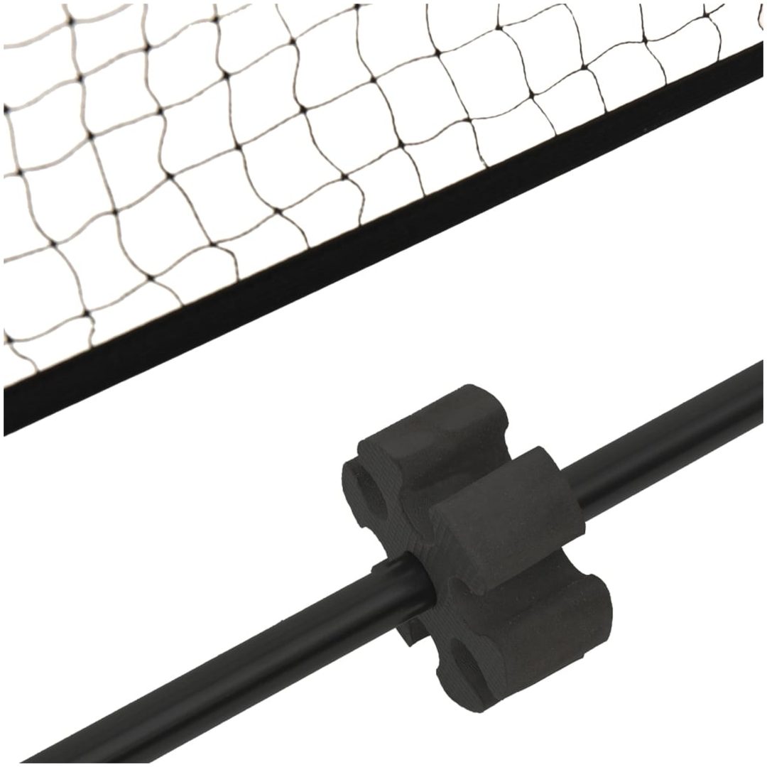 Tennisnät svart och röd polyester vidaXL 300 x 100 x 87 cm – bild 7
