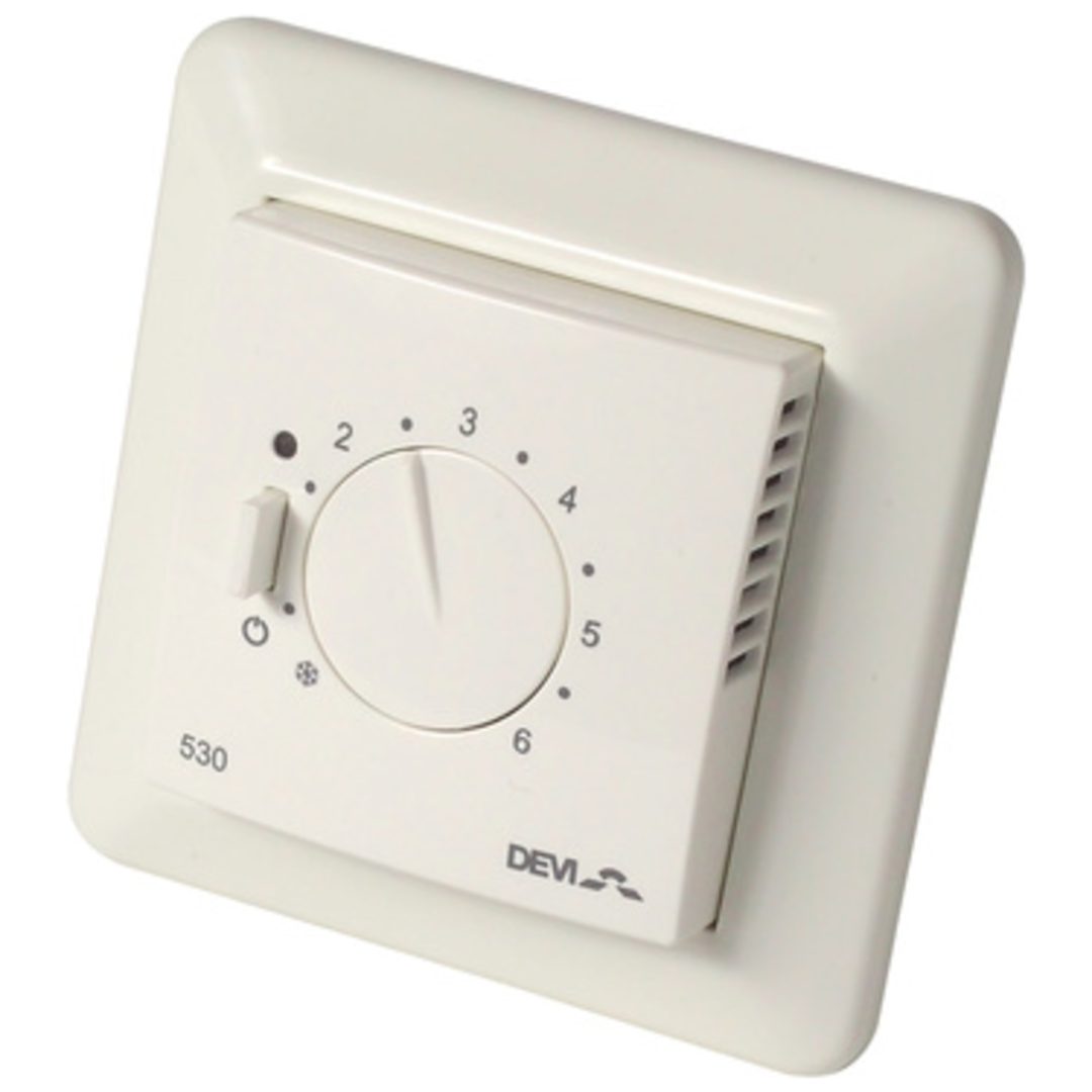 Termostat ELEKTR TERMOST G-VÄRME +5-35C DEVI