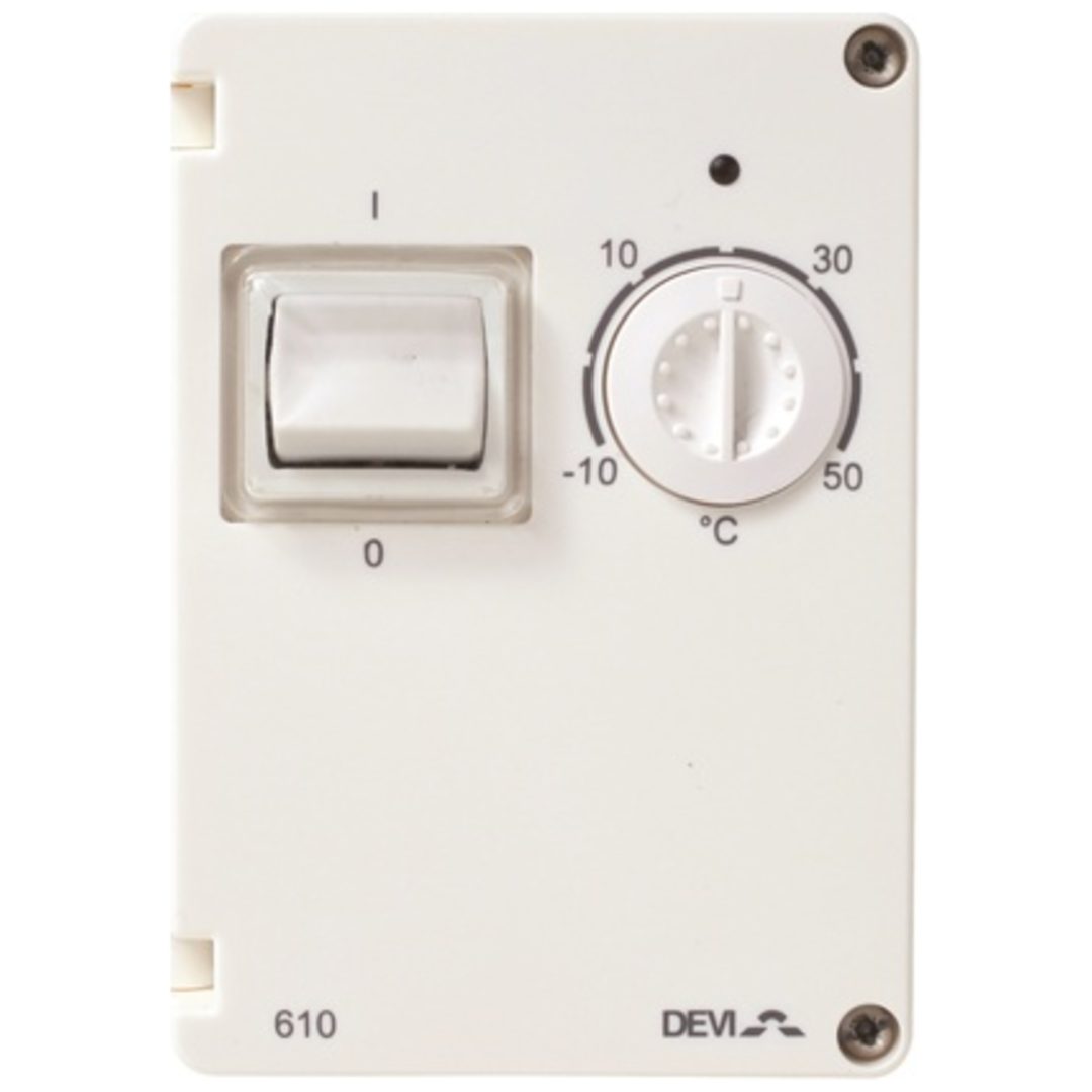 Termostat ELEKTR TERMOSTAT -10-+50C IP44 DEVI