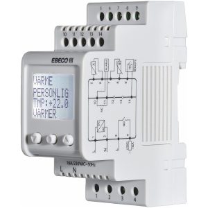 Termostat för DIN-montage, EB-Therm 800 MALMBERGS