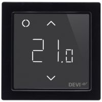 Termostat golvv Sm svart DEVI