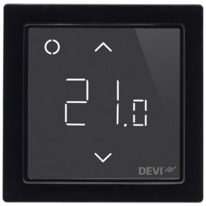 Termostat golvv Sm svart DEVI