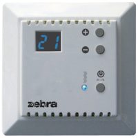 Termostat Väggtermostat 3600VA Vit Zebra