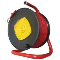 TESTLEDNING PÅ KABELTRUMMA