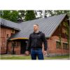 Textilhoodie Oselbo Svart Lindstrands XL – miniatyr 4