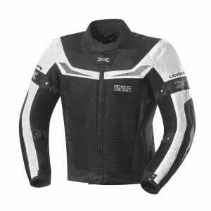 Textiljacka Levante Svart/Vit IXS