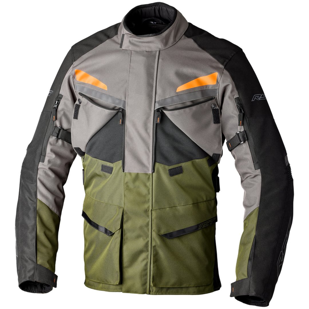 Textiljacka Maverick Evo Khaki/grå/grön RST s – bild 2