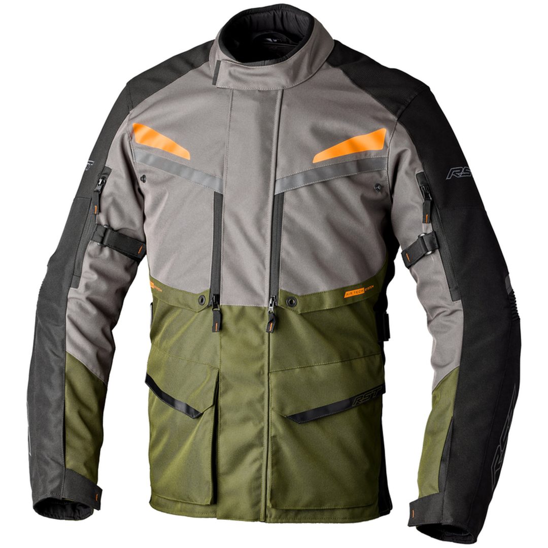 Textiljacka Maverick Evo Khaki/grå/grön RST s