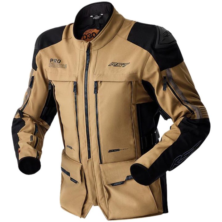 Textiljacka Pro Series Adventure D3O Sand Svart RST 42 – bild 2