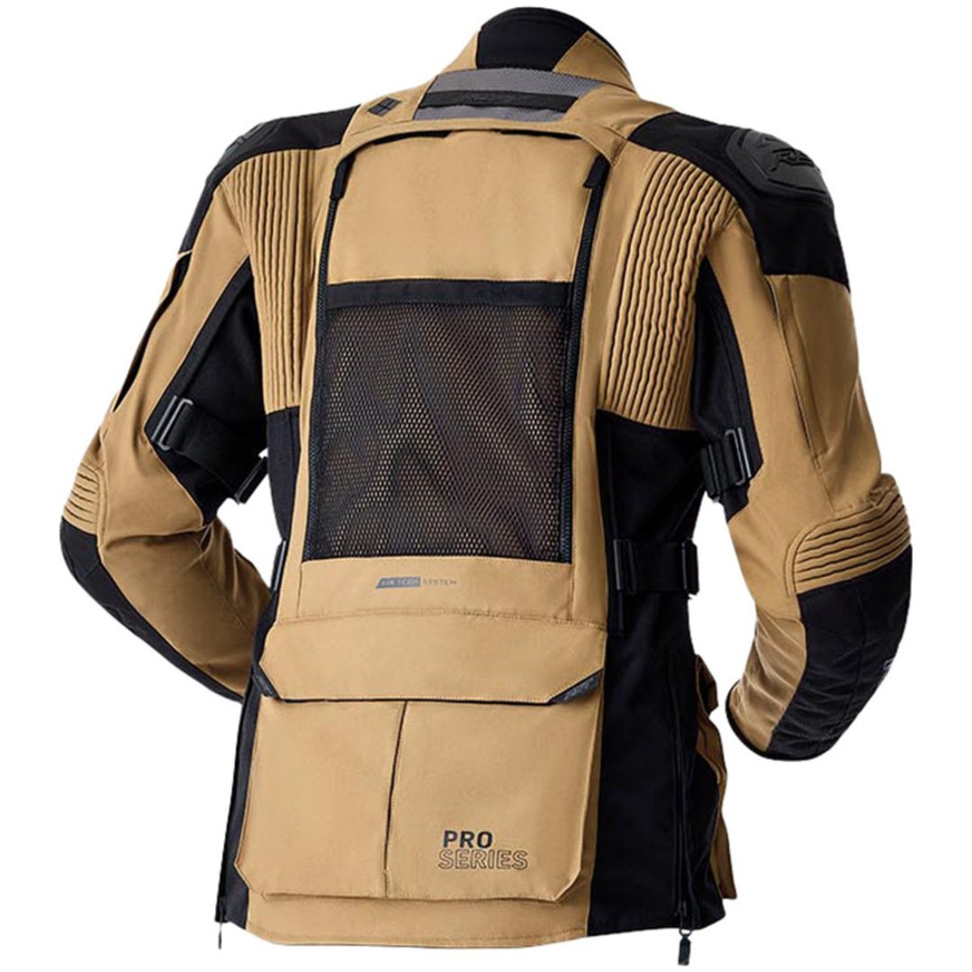 Textiljacka Pro Series Adventure D3O Sand Svart RST 42 – bild 8