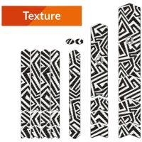 Texture Frame Guards Kit L - Svarta Linjer ALGIS
